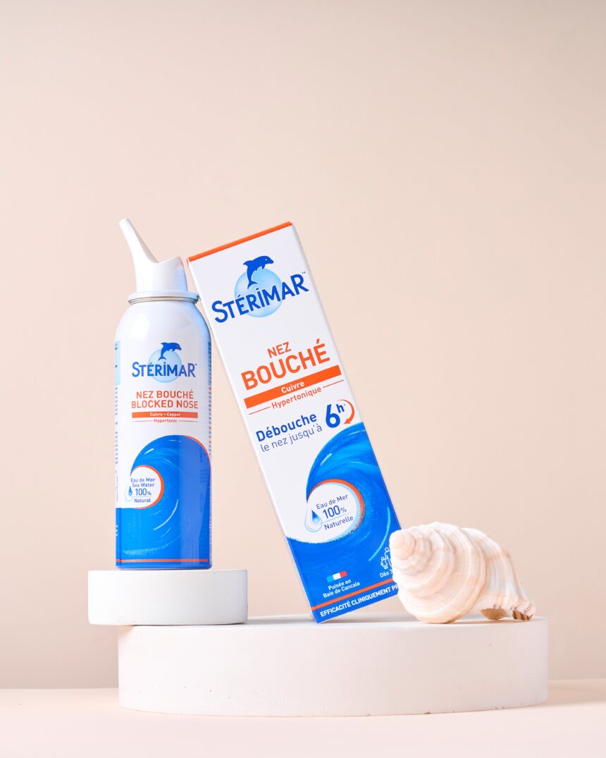 Stérimar Nez Bouché Shooting