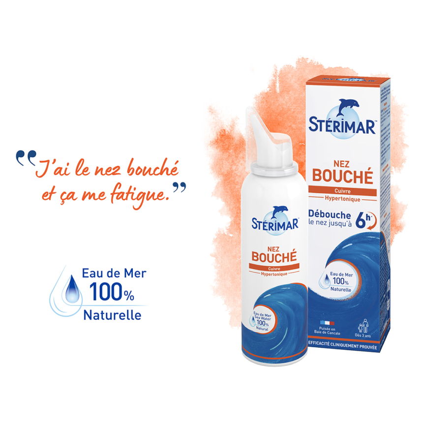 Stérimar Nez Bouché Étui